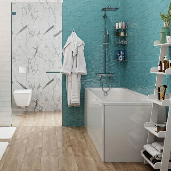 Акриловая ванна Vagnerplast Kasandra 180x70 белая, без каркаса