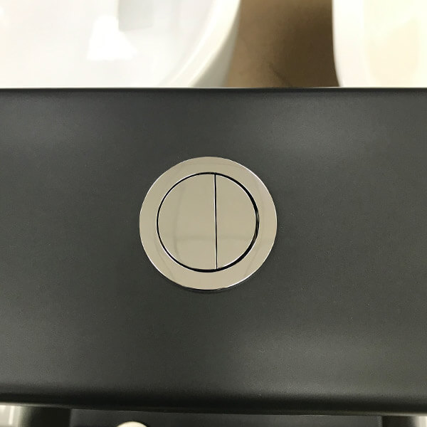 Унитаз-компакт AVS Сити безободковый, черный матовый