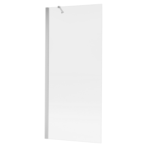 Душевая перегородка New Trendy New Soleo 100 профиль хром, стекло прозрачное