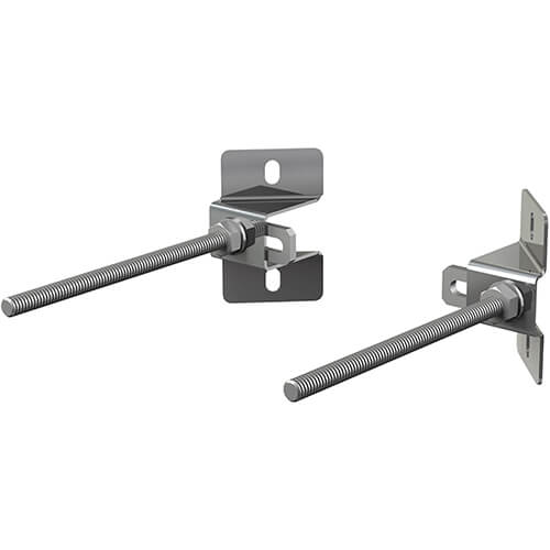 Крепеж-адаптер угловой для инсталяций Alcaplast M918