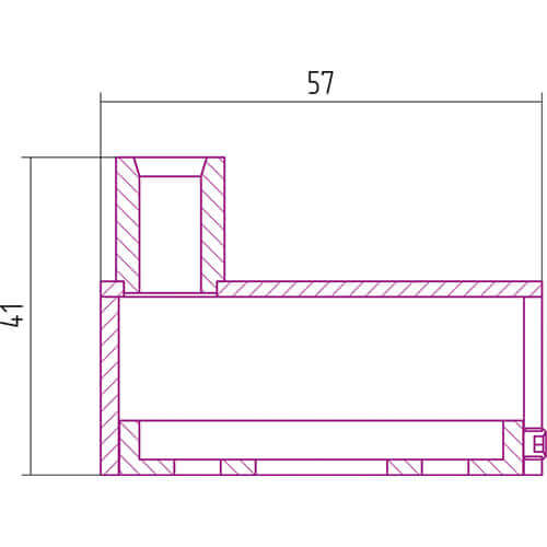 Коробка для подключения скрытой электрической проводки Сунержа 05-1518-0000