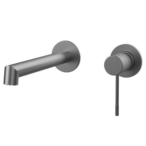 Смеситель для раковины AVS Seeme с внутренней частью, оружейная сталь