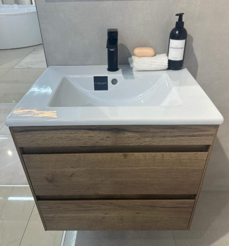 Тумба с раковиной подвесная 61 Taiga Итана 4656755752396