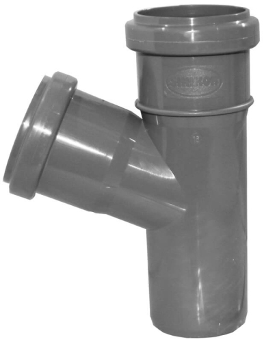 Тройник 40/40 67° 508009