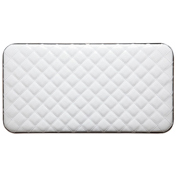 Корзина для белья AVS Mand Plus, 45x25 см, белый/хром, с микролифтом