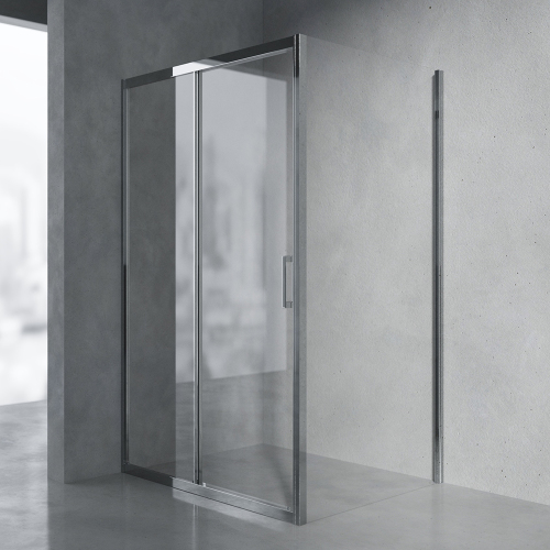 Душевой уголок AVS Квант Квадро 120x80 профиль хром, стекло прозрачное