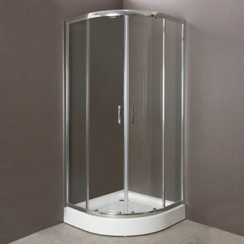 Душевой уголок BelBagno Uno UNO-R-2-80-C-Cr 80х80 профиль хром, прозрачное стекло