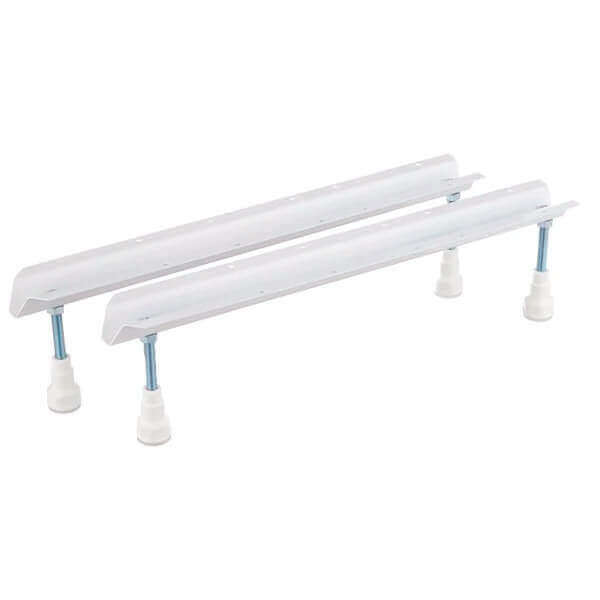 Акриловая ванна Ravak Domino Plus 170x70 белая, с ножками, экранами