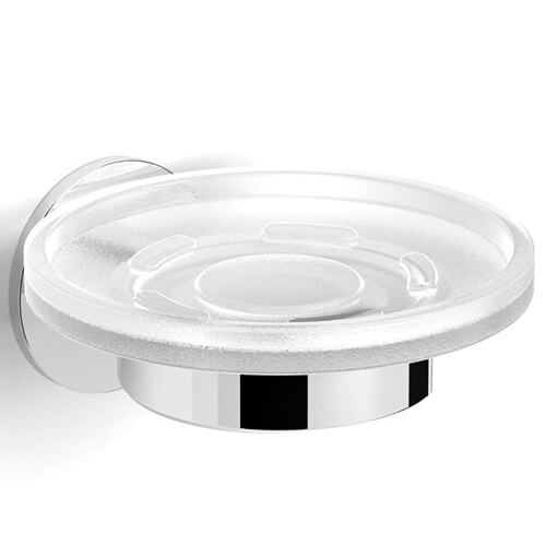 Мыльница стекло к стене на клейкой основе Langberger 30815A