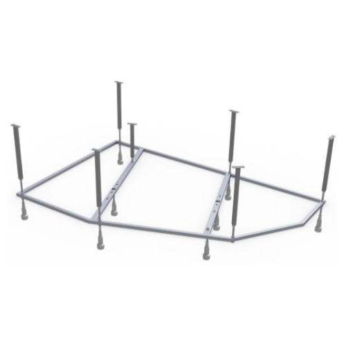 Каркас для ванны Sole Pandora КP165110 165x110 с установочным комплектом