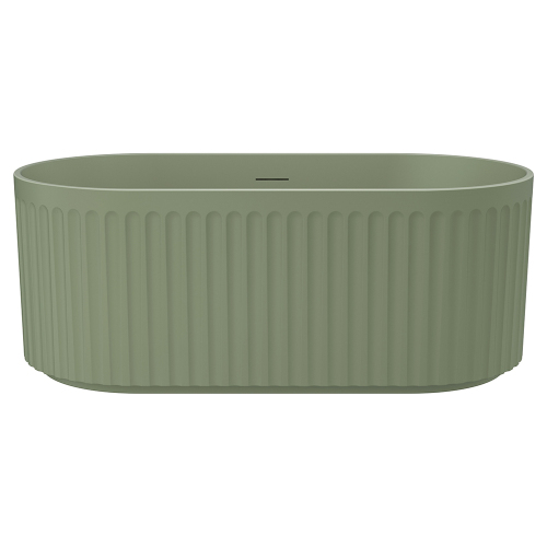 Акриловая ванна AVS Олимпия 170x75 оливковая темная матовая, c донным клапаном