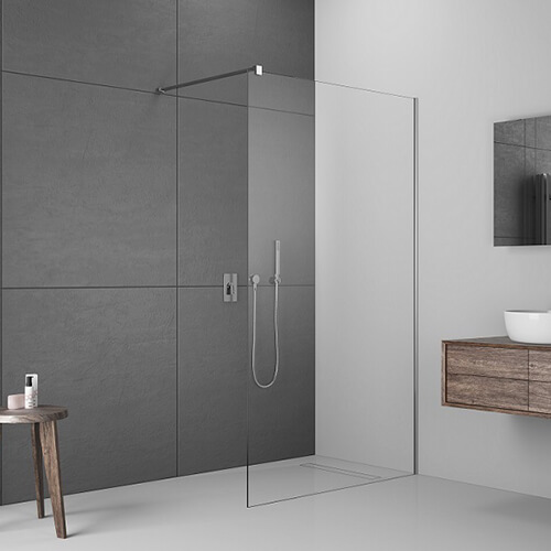 Душевая перегородка Radaway Modo New II 110 профиль хром, стекло прозрачное