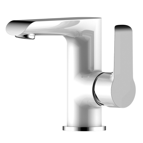 Смеситель для раковины Rossinka W35-11 белый