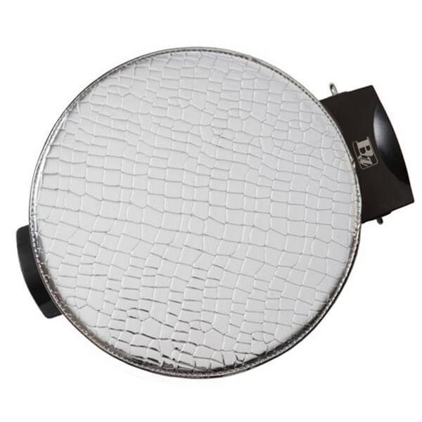 Ведро для мусора AVS серебро (крокодил) 5 л