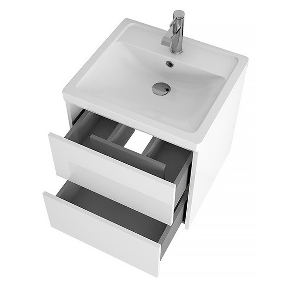 Тумба с раковиной 500x570 Маттей SPECTRUM 1021909+306737