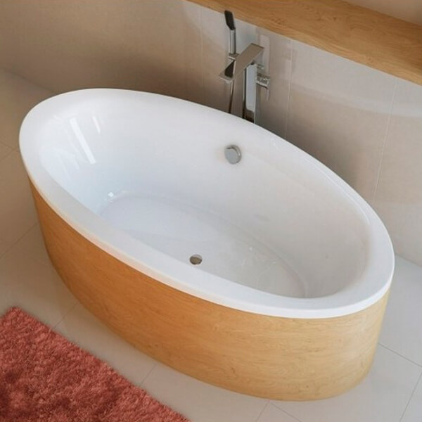 Акриловая ванна Excellent Lumina 190x95 белая, без каркаса