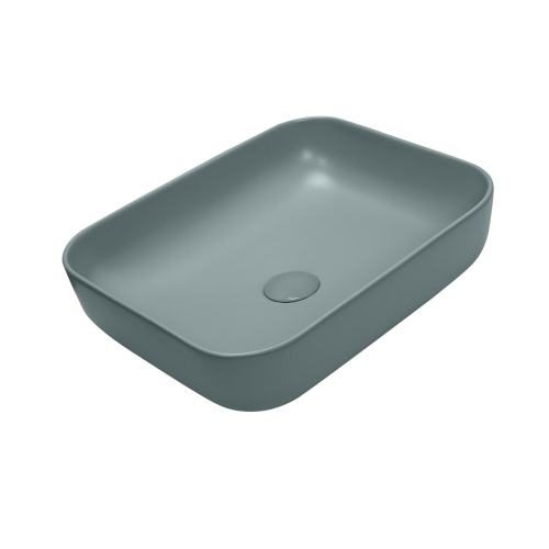 Раковина AVS Розали 50x39 зеленая матовая