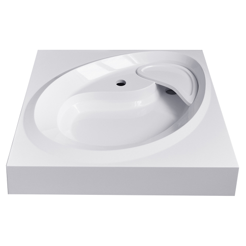 Раковина Madera Ameli  600*х45 белая с кронштейнами