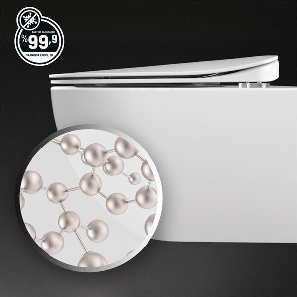 Унитаз подвесной Creavit Free FE322-11SM00E-0000 безободковый, черный матовый