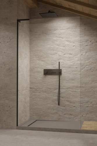 Душевая перегородка 900*2000 Modo SL BLACK II Radaway 