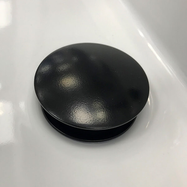 Донный клапан Alcaplast A392BLACK черный матовый