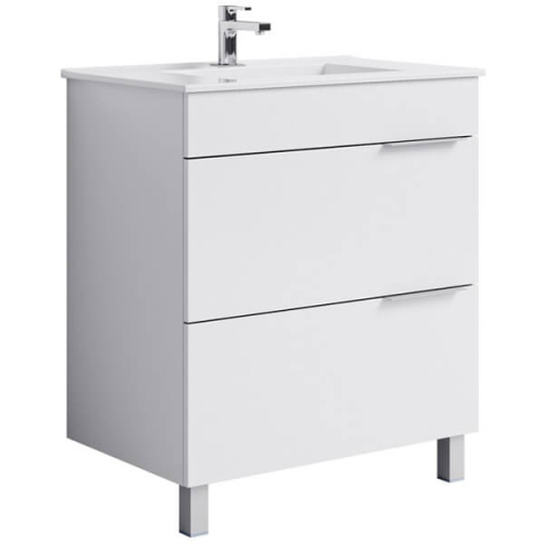 Тумба с раковиной 75 напольная Brig Aqwella Br.01.07/2/W