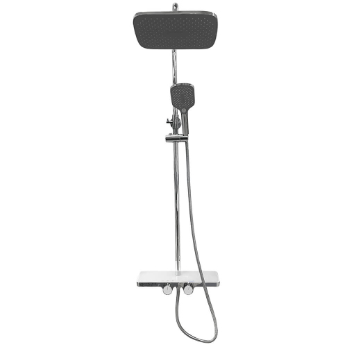 Душевая стойка Maxonor Pleasure PL2486 хром/белый