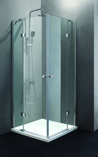 Душевой уголок Cezares Variante VERONA-W-A-2-90-C-Cr 90x90 профиль хром, прозрачное стекло