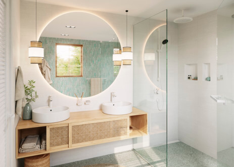 Полка для полотенец с держателем Hansgrohe хром 41751000