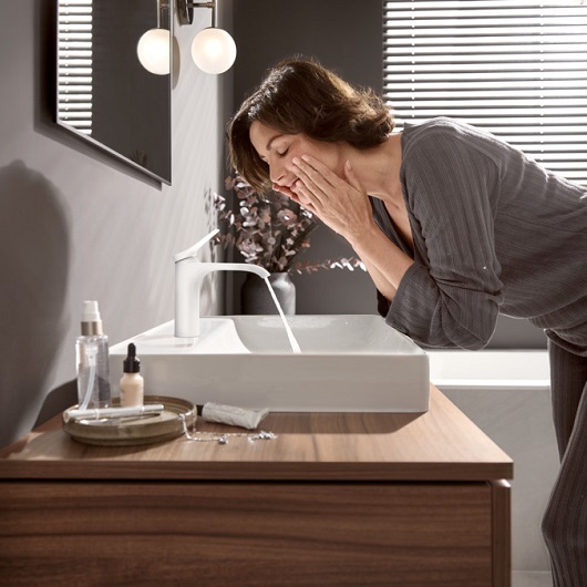 Смеситель для раковины Hansgrohe Vivenis 75020700 белый матовый