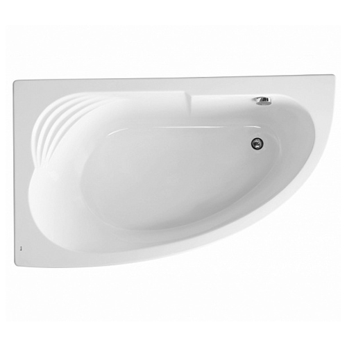 Акриловая ванна Roca Merida 170x100 L белая, без каркаса