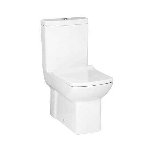 Унитаз-компакт Creavit Lara LR360-11CB00E+LR410-00CB00E+IT5130+KC1603.01.0000E с микролифтом