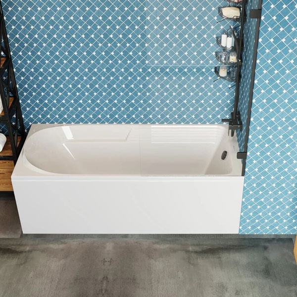 Акриловая ванна Vagnerplast Hera 180x80 белая без каркаса