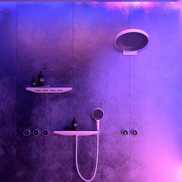 Боковой душ 360 с полкой Rainfinity Hansgrohe 26243700