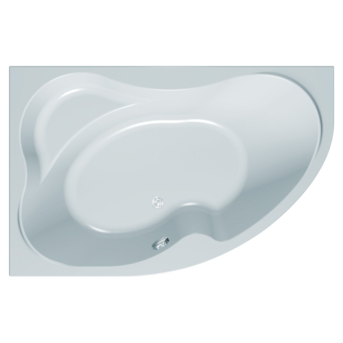 Акриловая ванна Kolpa-San Lulu 170х110 R белая, с каркасом и экраном