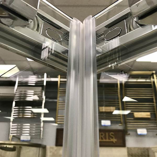 Душевой уголок AVS Куб 120x80 профиль хром, стекло прозрачное