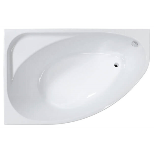Акриловая ванна Vagnerplast Hapi 170x110 L белая, без каркаса Акриловая ванна Vagnerplast Hapi 170x110 L белая, без каркаса