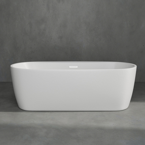 Акриловая ванна AVS Дэйзи 170x80 белая, c донным клапаном