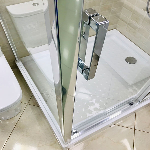 Душевой уголок AVS Квант Квадро 120x80 профиль хром, стекло прозрачное