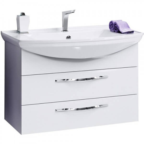 Тумба с раковиной 105 подвесная Аллегро Aqwella Agr.01.10/2