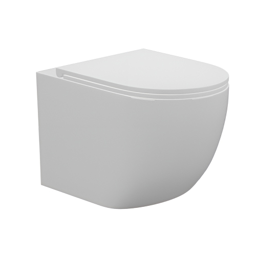 Унитаз подвесной AVS Сфера безободковый, белый