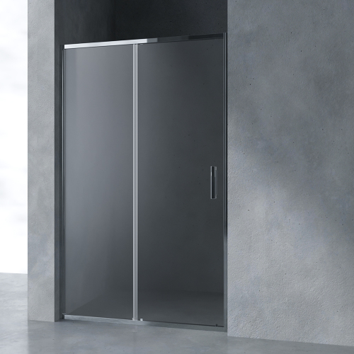 Душевая дверь в нишу AVS Вектор 120 см профиль хром, стекло матоввое