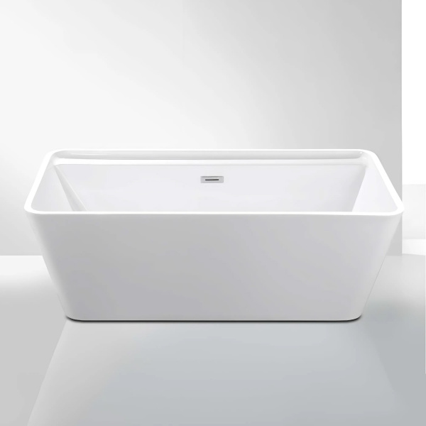 Акриловая ванна AVS Тоника2 170x80 белая, с донным клапаном