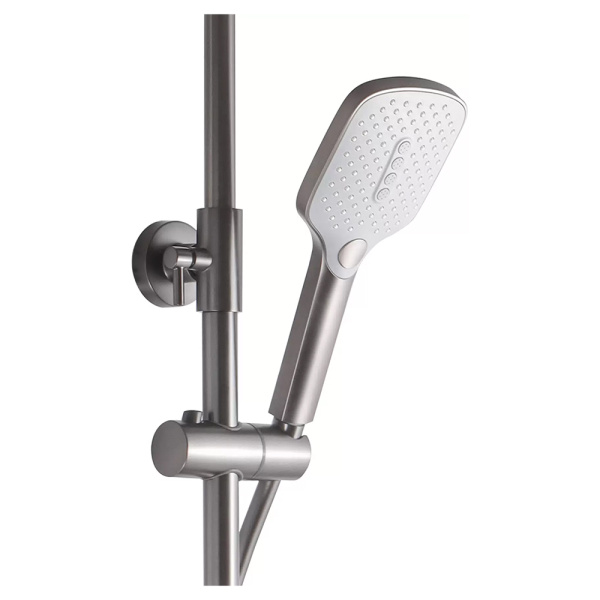 Душевая стойка Maxonor Pure Life Pleasure PL2486-9 оружейная сталь