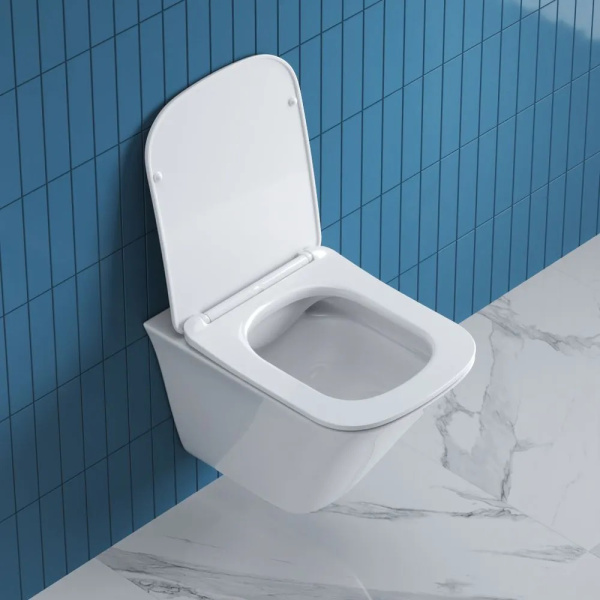 Комплект BelBagno 3в1: Инсталляция ISVEA 52AL0102I + Унитаз подвесной BB052CHR + Кнопка смыва ISVEA 54MJ0102I хром