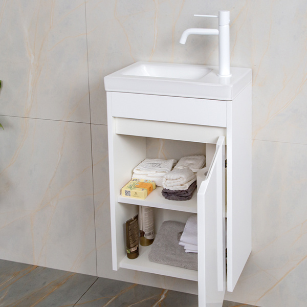 Тумба с раковиной AVS Миниатюра 40 R белая