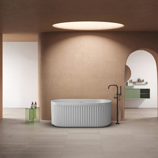 Акриловая ванна AVS Олимпия 170x75 белая, c донным клапаном