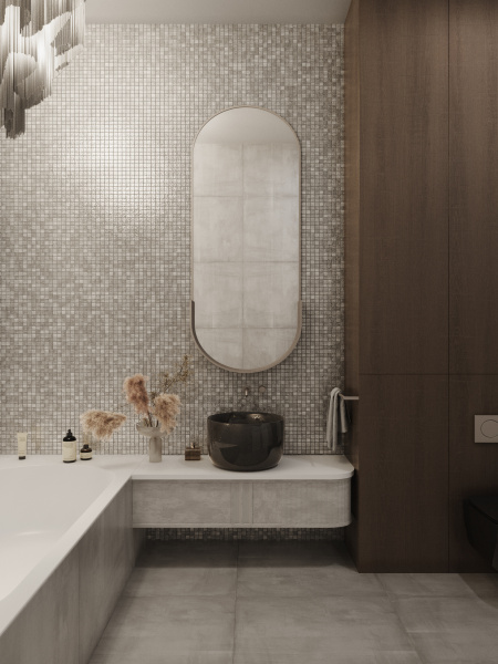 Мозаика Bonaparte Atlantis Platinum 31,5x31,5 стеклянная