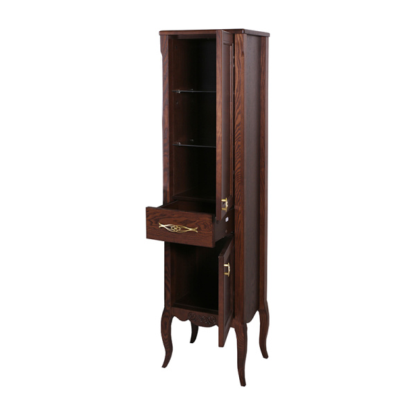 Шкаф-пенал ASB Wood Line Модерн 40 антикварный орех