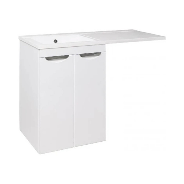 Тумба с раковиной Runo Лира УТ000003443+00-00001024 120 левая